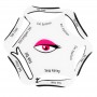 Sablon pentru conturarea ochilor SMC01 cu 6 modele Hexagonal